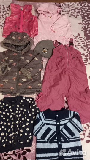 Вещи пакетом на девочку