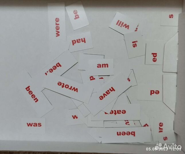 Игра английские глаголы ч2