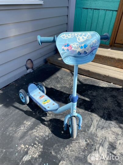 Самокат детский трехколесный