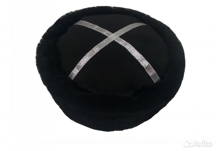 Кубанка из черного мутона Ващенко