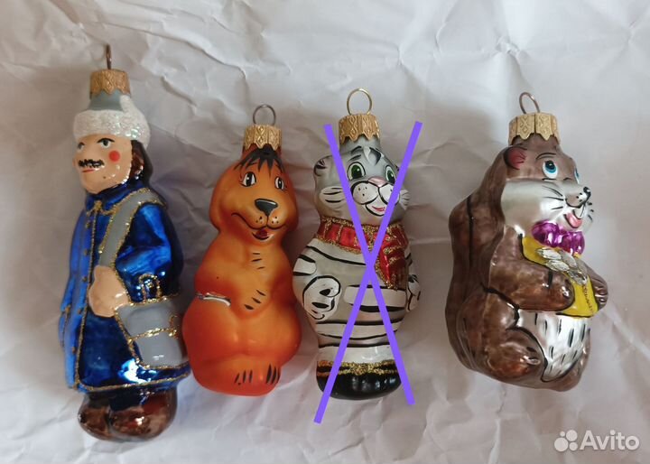 Ёлочные игрушки Мультфильмы