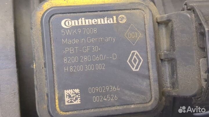 Измеритель потока воздуха Renault Kangoo, 2010