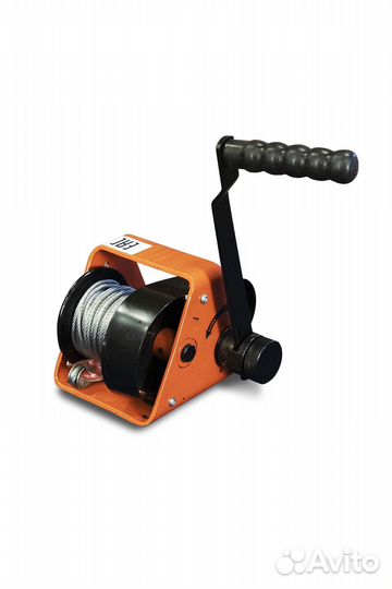Лебедка ручная GR-1000 г/п 1000кг, длина троса 25м