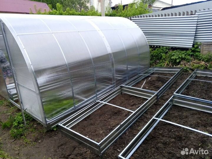 Теплица с открывающейся крышей 3 на 4