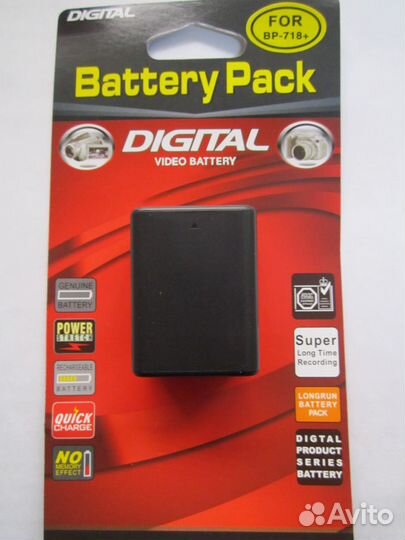 Аккумуляторы для фото и видеокамер canon