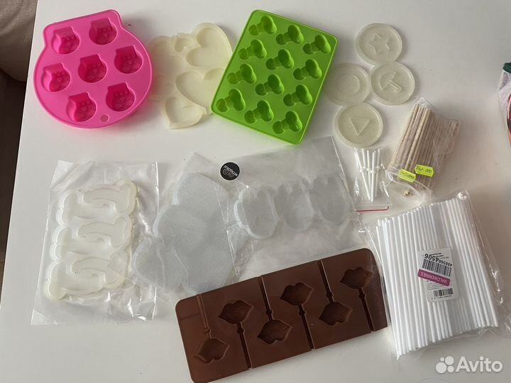 Формы для леденцов и упаковка