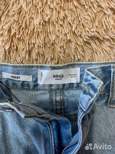 Джинсовая юбка mango