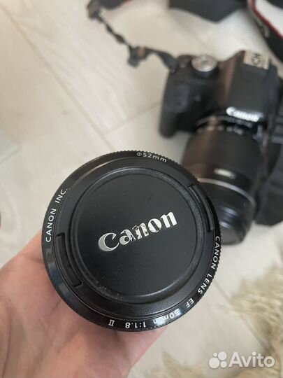Объектив Canon EF 50mm f/1.8 STM, черный