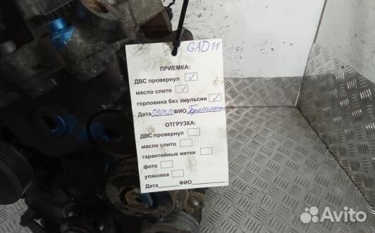 Двигатель дизельный land rover freelander 1 (GAD11