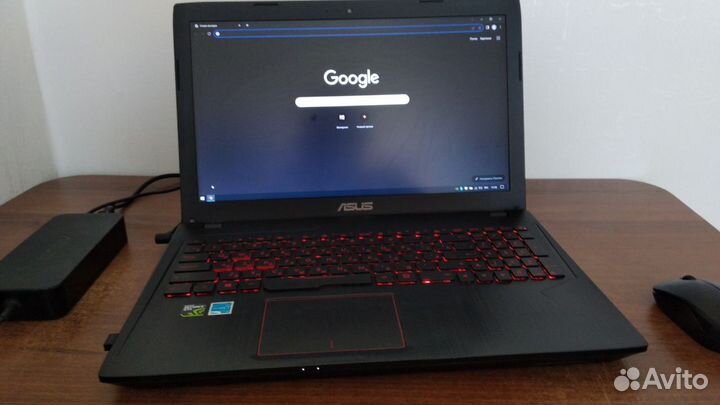 Игровой ноутбук asus