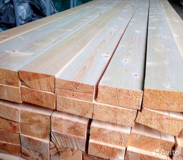 Доска обрезная без посредников 50х150х6000