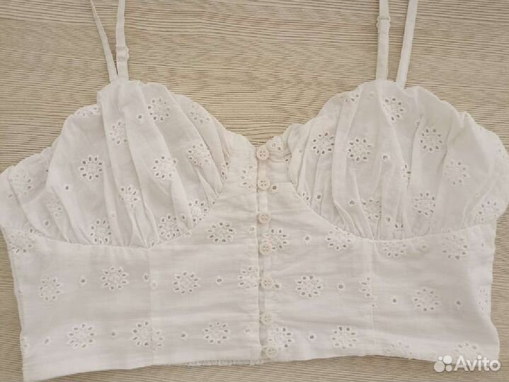 Топ белый