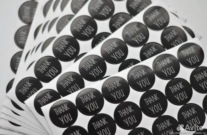 Этикетки стикеры любых форм тираж от 100