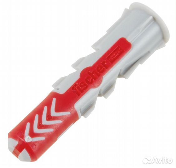 Дюбель для всех типов стен 8x40 мм цвет серый/крас