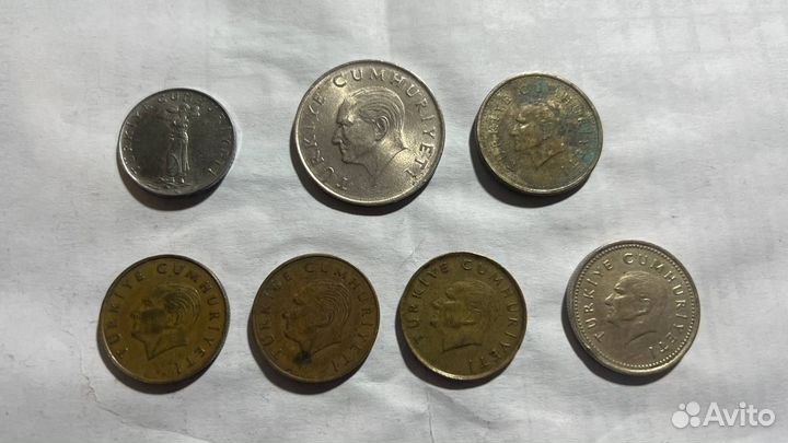 Монеты Турция старые