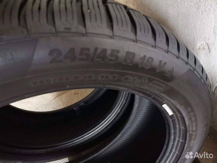 Continental WinterContact TS 860 S 245/45 R18 и 275/40 R18