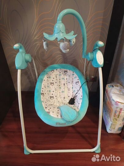 Электронные качели шезлонг