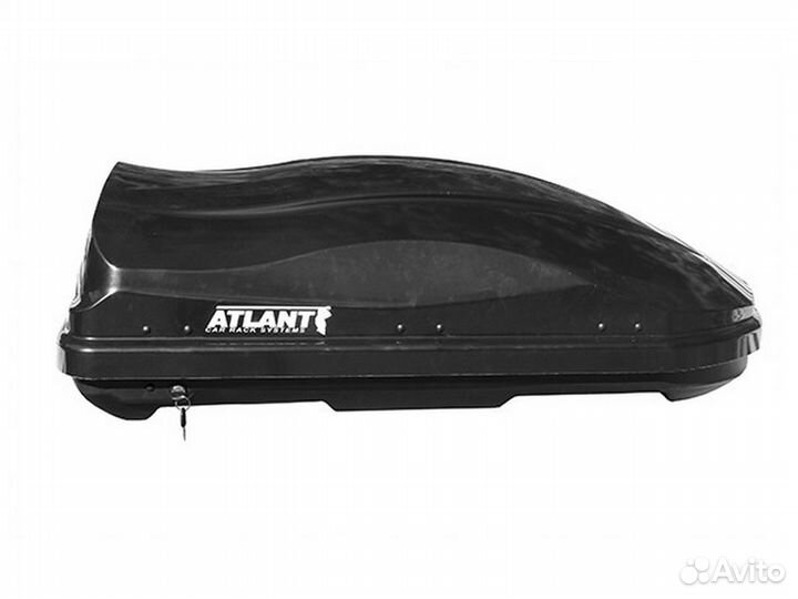 Автобокс Atlant Diamond 352 Чёрный глянец