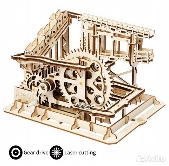 Деревянный 3D конструктор