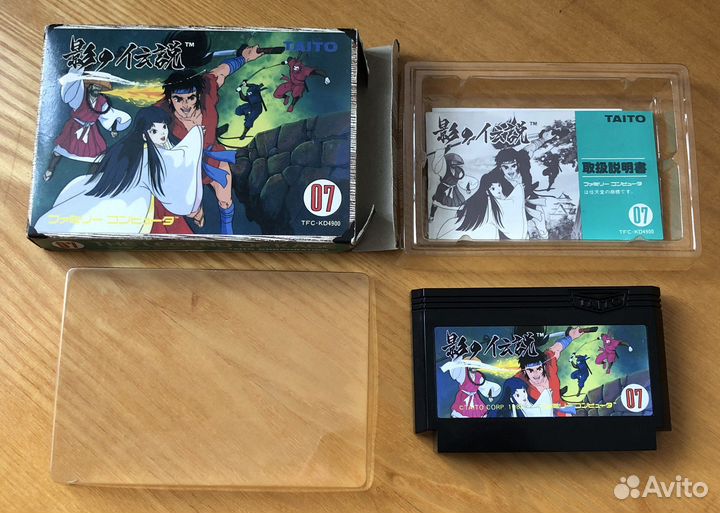 Игра для famicom Legend of Kage