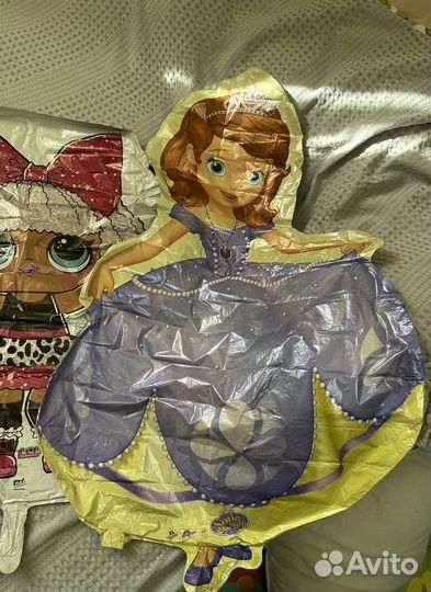 Фольгированные шары для девочки