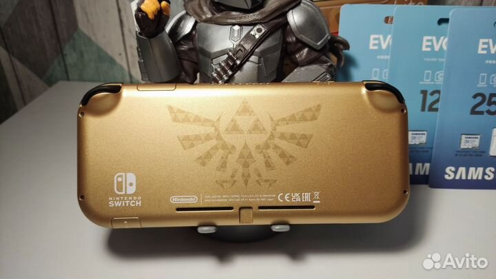 Switch lite Hyrule edition (прошитый, picofly)