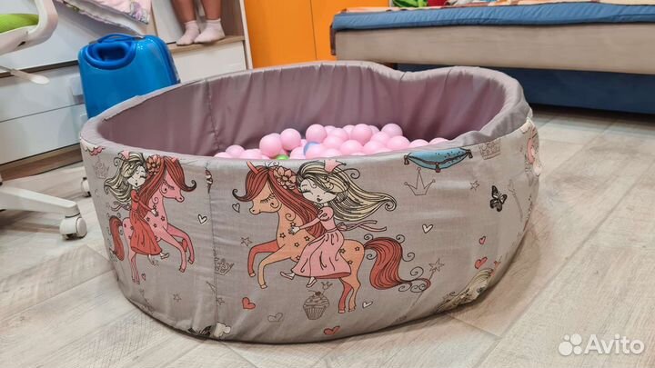 Сухой бассейн с шариками бу