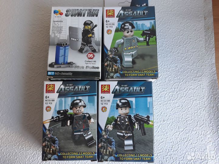 Конструкторы фигурки супергероев