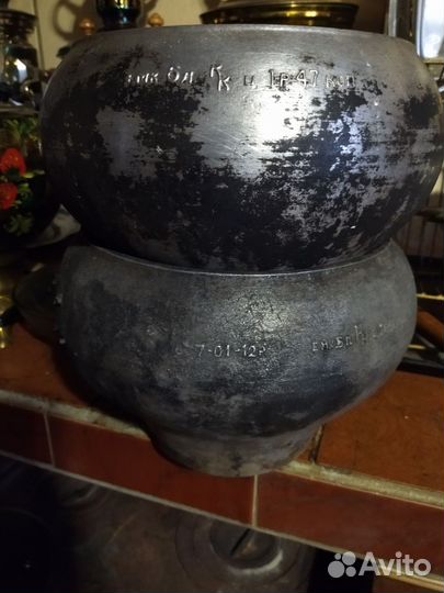 Чугунная сковорода СССР чугуны и угольный утюг