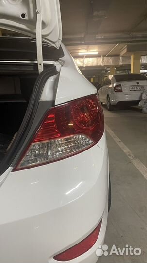 Задние оригинальные фонари Solaris 2010-2014