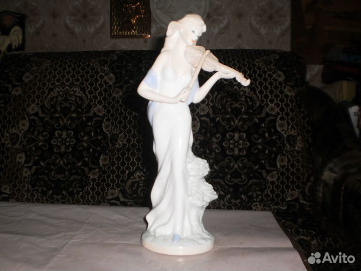 Елочные игрушки СССР. 50-70гг. Статуэтки Италия