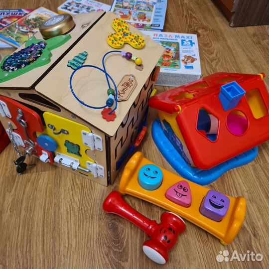 Развивающие игрушки от 1 года пакетом