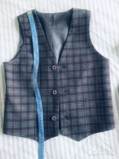 Жилетка для мальчика школьная 122-128