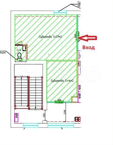 Торговая площадь, 37 м²