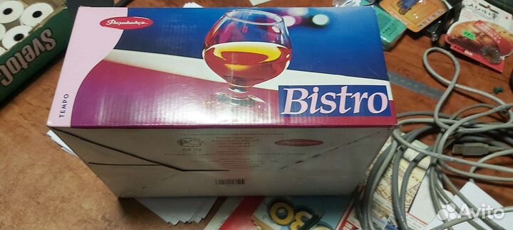 Кофейный сервиз и фужеры