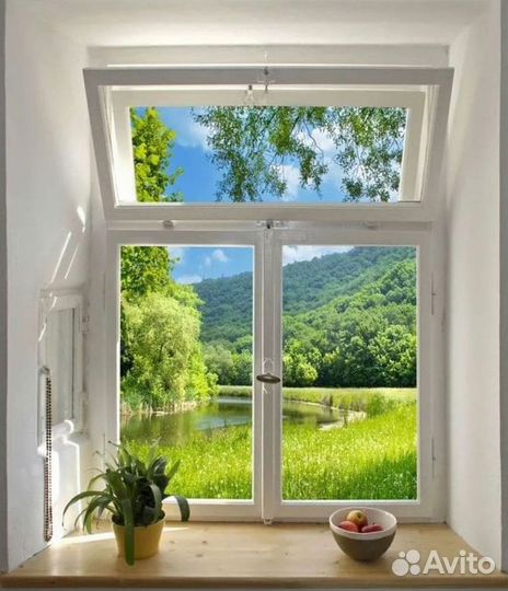 Окна пластиковые, двери