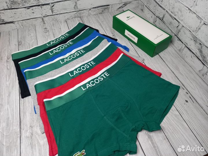 Трусы боксеры Lacoste мужские