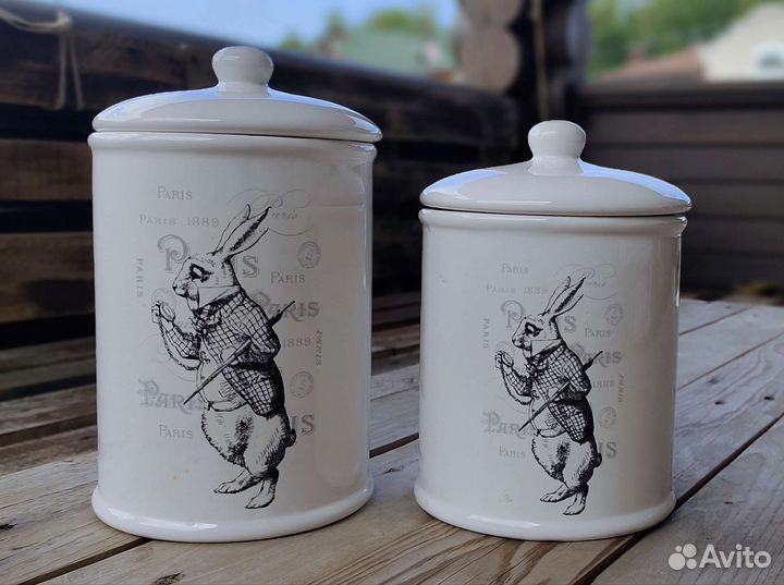 Керамические банки для сыпучих продуктов