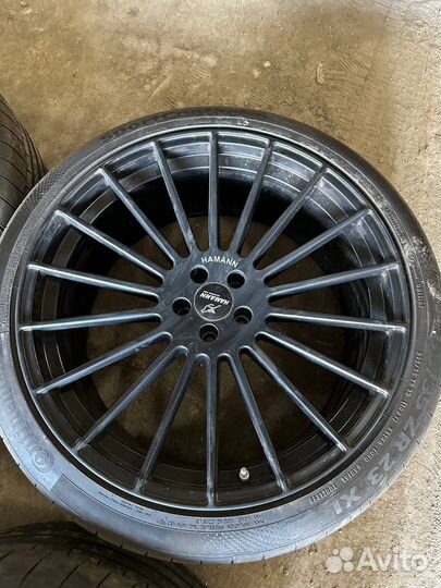 Кованные диски hamman R23 с шинами Continental