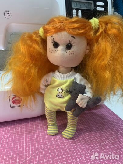 Кукла текстильная ручной работы