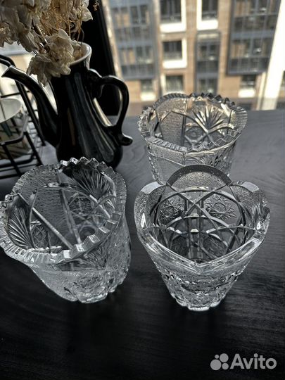 Ваза хрустальная СССР