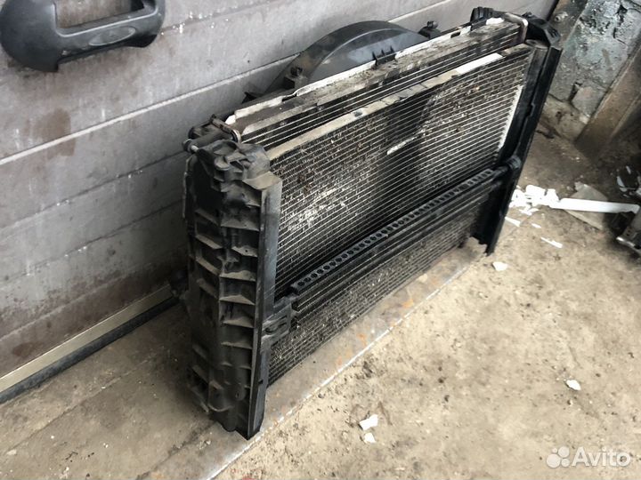 Кассета радиаторов bmw 3 е90 n52b25