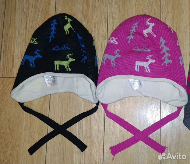 Шапки 2-5 лет дев., мальч