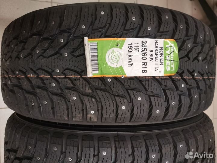 Nokian Tyres Hakkapeliitta 9 SUV 285/60 R18 116T