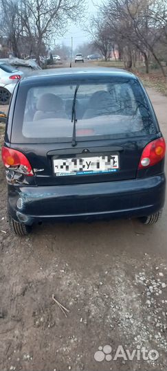 Запчасти на daewoo matiz разбор