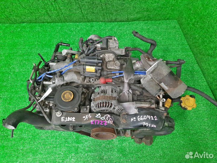 Двигатель на subaru forester SF5 EJ202