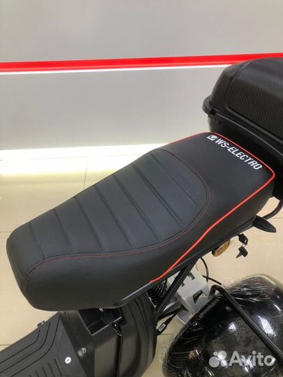 Электроскутер CityCoco White Siberia ikra 5000W