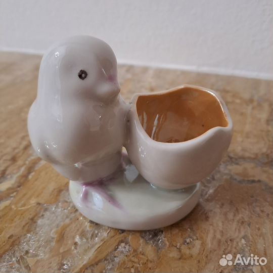 Цыпленок Дулево фарфор