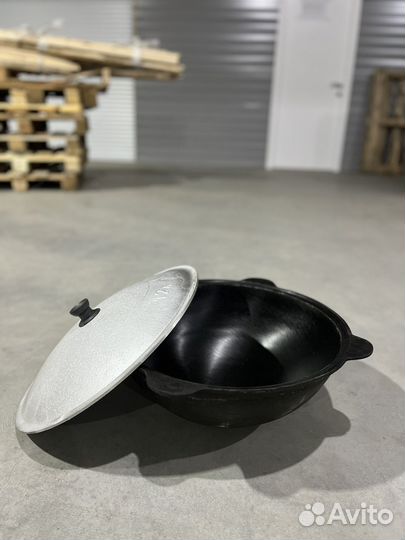 Казан чугунный узбекский