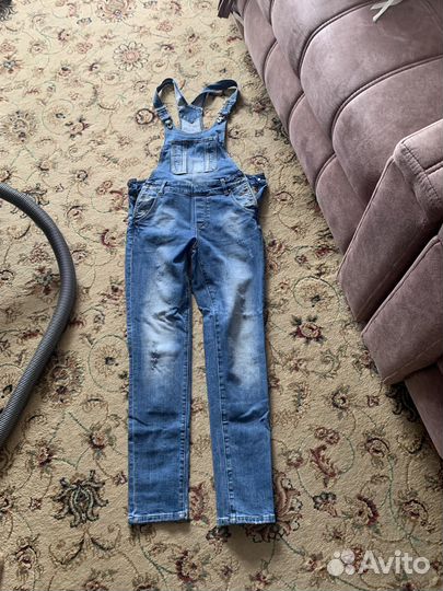 Джинсовые брюки женские